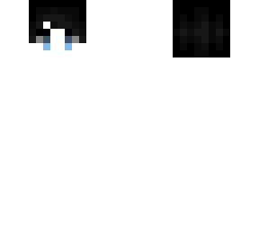 male hb - dark black bangs