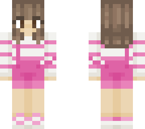 pink overalls