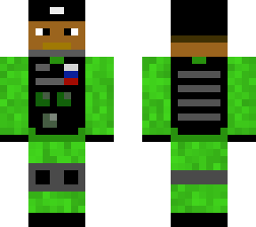 russian military soldier (spet naz)