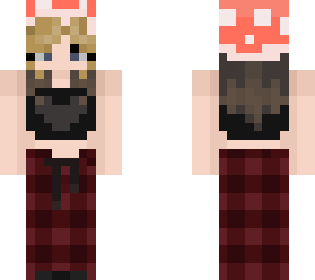 shroom hat w/ pjs