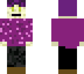 skin purple hair (boy)