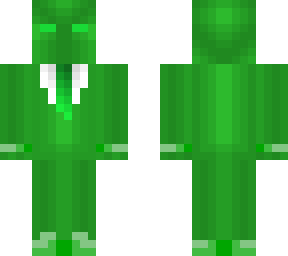 all green suit