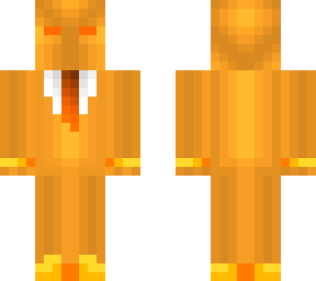 all orange suit