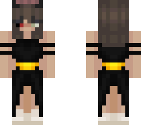 arrow black dress