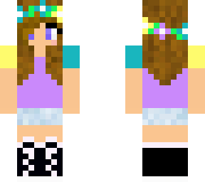 cute purple girl - summer vibes!
