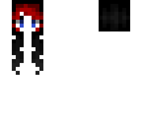 female hb - black w/ red bangs v2