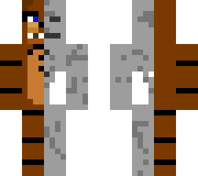 freddy fazbear with skeleton body (my version)