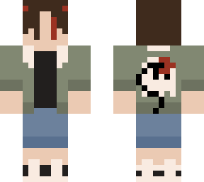 my mc skin but i swapped the colours ( real ) ( not clickbait )