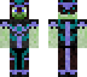netherite armor with amethyst armor trim