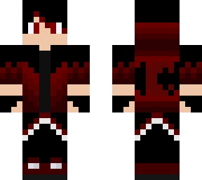 new aydenanimatexs skin (black and red verison)