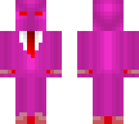 pink and red suit