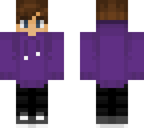 purple hoodie