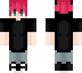 red hair, popular skin remake