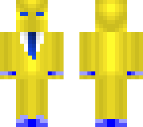 yellow and blue suit