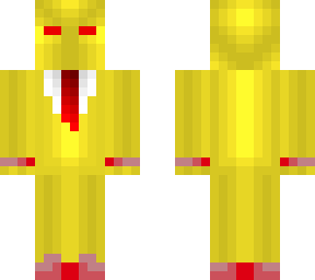 yellow and red suit