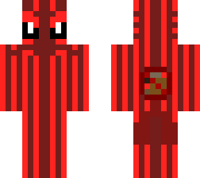 an enemy, red from battle!