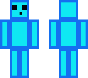 blue bordered slime