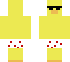 cool duck in underwear