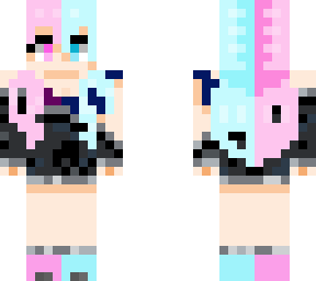 emo bubble gum girl