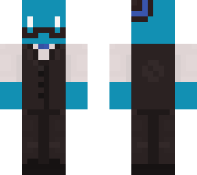fancy blue guy