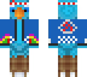 first soldier blue chocobo