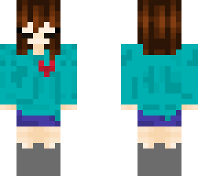 frisk in steve palette