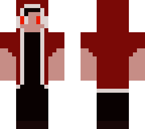guy with red jacket