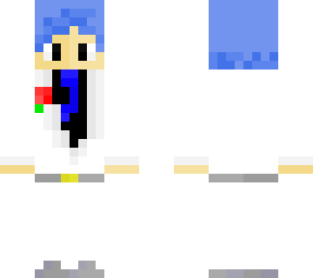 i did it in white