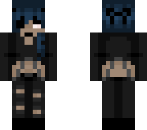kaeya, but goth :3