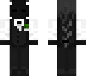masked dude in a suit (rose \green)