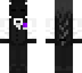 masked dude in a suit (rose purple)