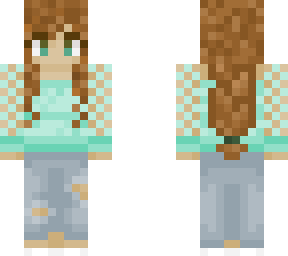 mint sweater