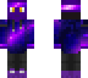 purple axolotl with galaxy theme