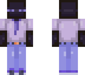 purple office enderman