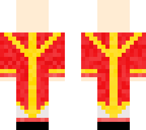 red chasuble