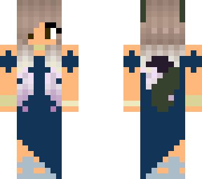 werewolg girl, in a ball gown fixed