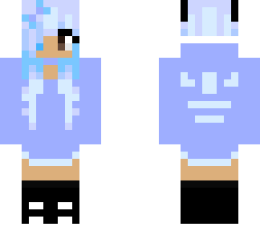 blue fox girl
