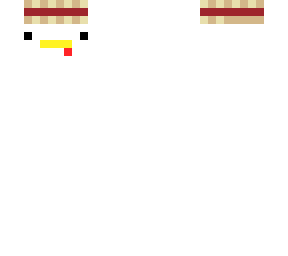 chicken with hat