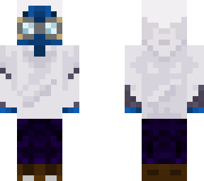 funny blue lad (goggles)