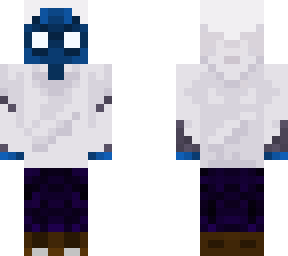 funny blue lad