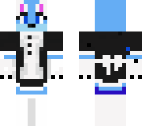 furry blue