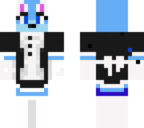 furry blue