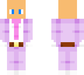purple suit