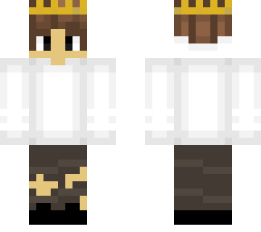 white hoodie king