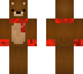 bear with scarf