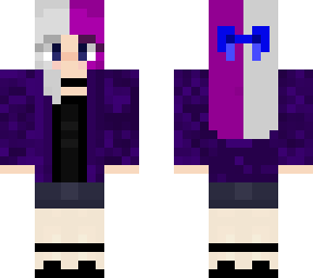 blue coat girl