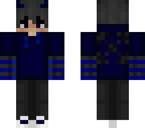 blue demon boy