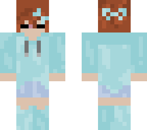 blue girl