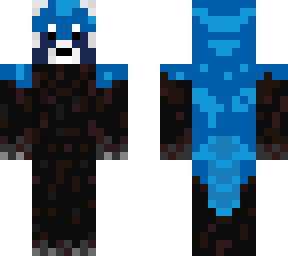 blue panda