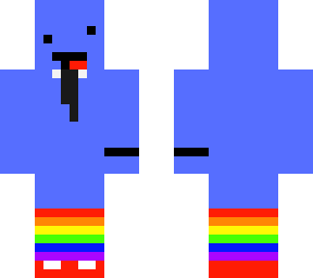 blue rainbow